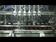 Η γραμμή παραγωγής πλήρωσης απολυμαντικού χεριών προορίζεται κυρίως για γραμμές μηχανημάτων πλήρωσης και συσκευασίας.