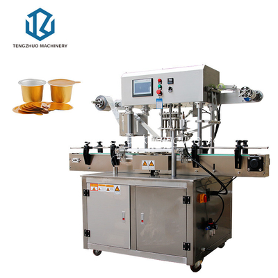 Aluminium Foil Bags Heat Sealing Machine Packing Machine  Cup Side Heat Sealing Machine