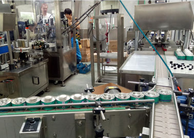 Food Industry Jar Filling And Capping Machine Easy To Operate Strong Driving Force