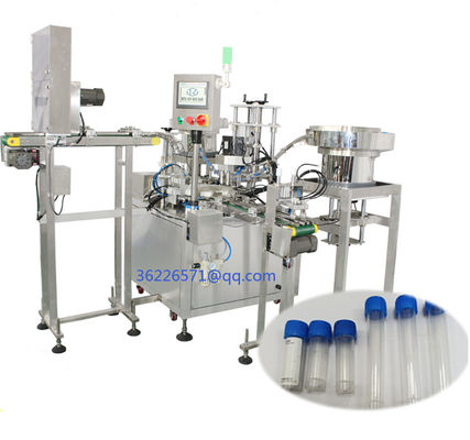 Automatic vaccine/Cell sap / Virus Test Solution in glass bottle or pet bottle filling packing machine production line