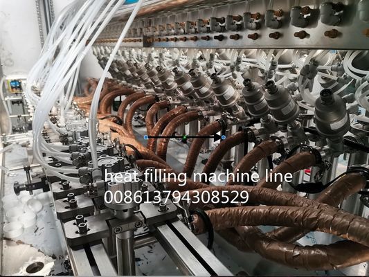 3KW 5000 Bottles / Hour Hair Wax Hot Filling Machine