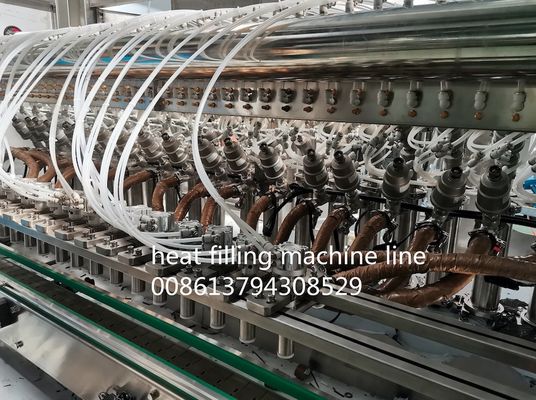 3KW 5000 Bottles / Hour Hair Wax Hot Filling Machine