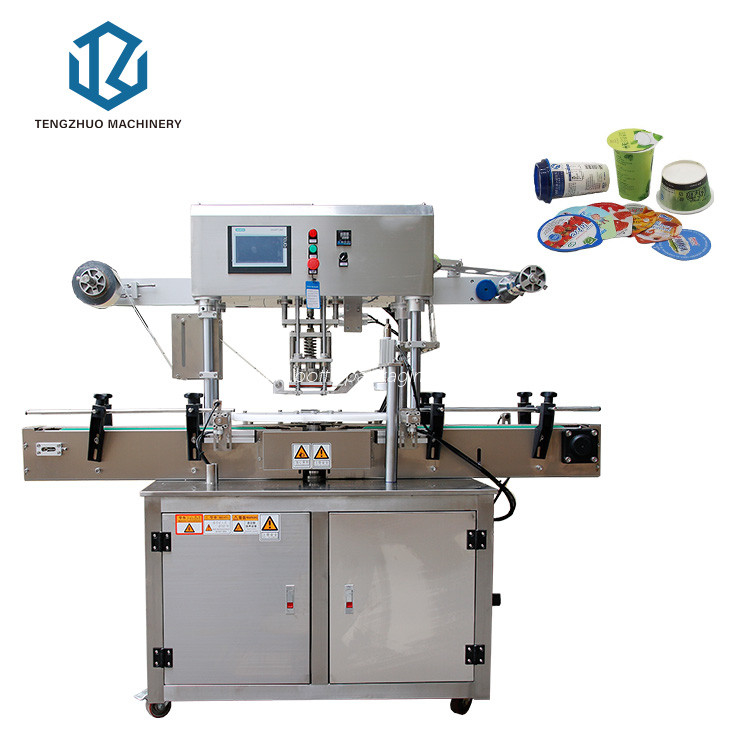 Aluminium Foil Bags Heat Sealing Machine Packing Machine  Cup Side Heat Sealing Machine