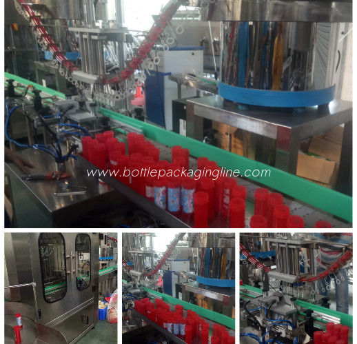 Full Automatic Bottle Filling Line Bubble Water Liquid Filling Machine Accurate Measurement