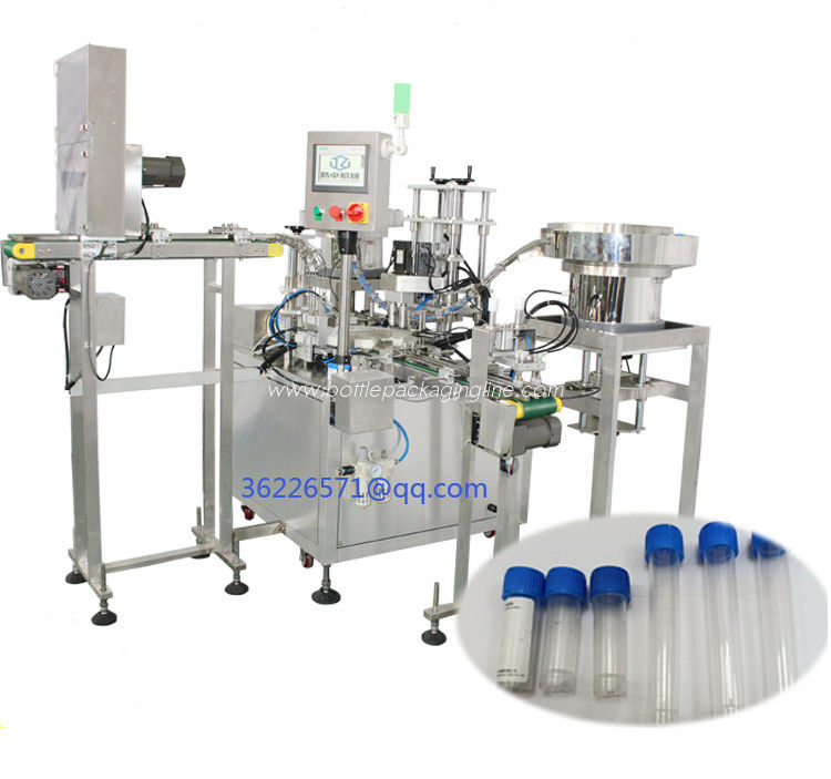 Automatic vaccine/Cell sap / Virus Test Solution in glass bottle or pet bottle filling packing machine production line